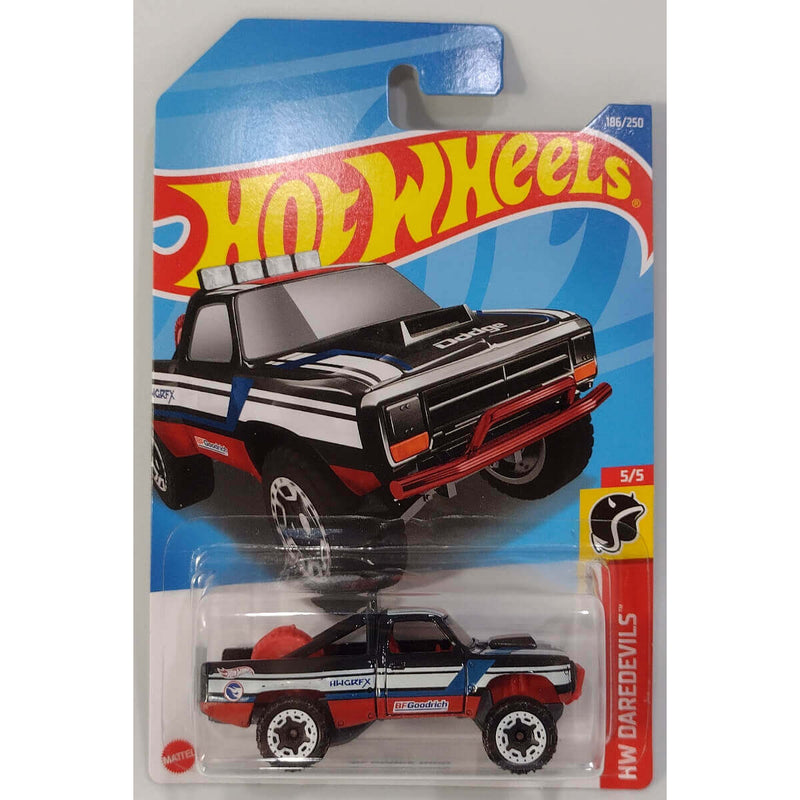 Hot Wheels 2022 HW Daredevils Series Cars '87 Dodge D100 Treasure Hunt 5/5 186/250