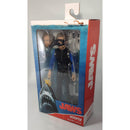 NECA Jaws Matt Hooper 8 Inch Clothed Action Figure (Shark Cage), side view package