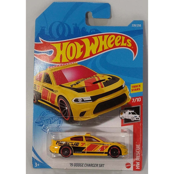Hot Wheels 2021 HW Rescue Series Cars '15 Dodge Charger SRT 7/10 228/250