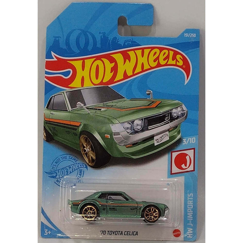 Hot Wheels 2021 HW J-Imports Series Cars '70 Toyota Celica (Forest Green) 3/10 151/250
