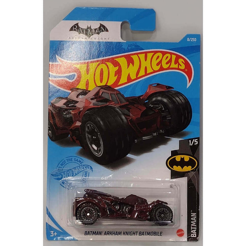 Hot Wheels 2021 Batman Batman Arkham Knight Batmobile (Maroon) 1/5 8/250