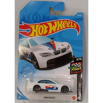 Hotwheels BMWs M3 GT2, Race Day 4/10 [White] 57/250