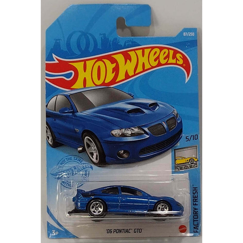  Hot Wheels 2021 Factory Fresh '06 Pontiac GTO (Blue) 5/10 87/250