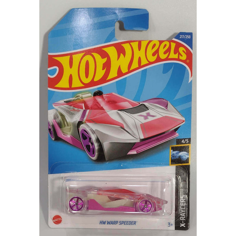 Hot Wheels 2022 X-Raycers Series Cars, HW Warp Speeder Treasure Hunt 4/5 217/250