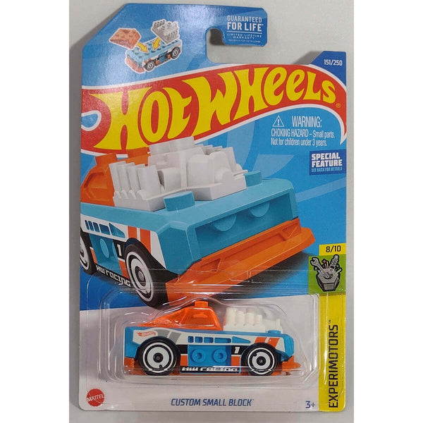 Hot Wheels 2022 Experimotors Series Cars (US Card), Custom Small Block 8/10 151/250