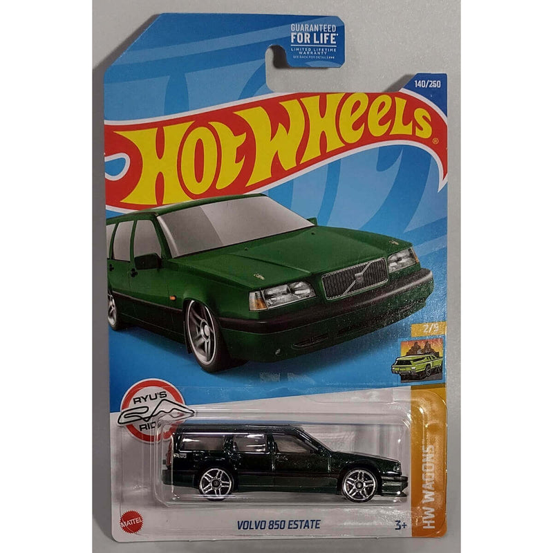 Hot Wheels 2022 HW Wagons Series Cars (US Card), Volvo 850 Estate 2/5 140/250