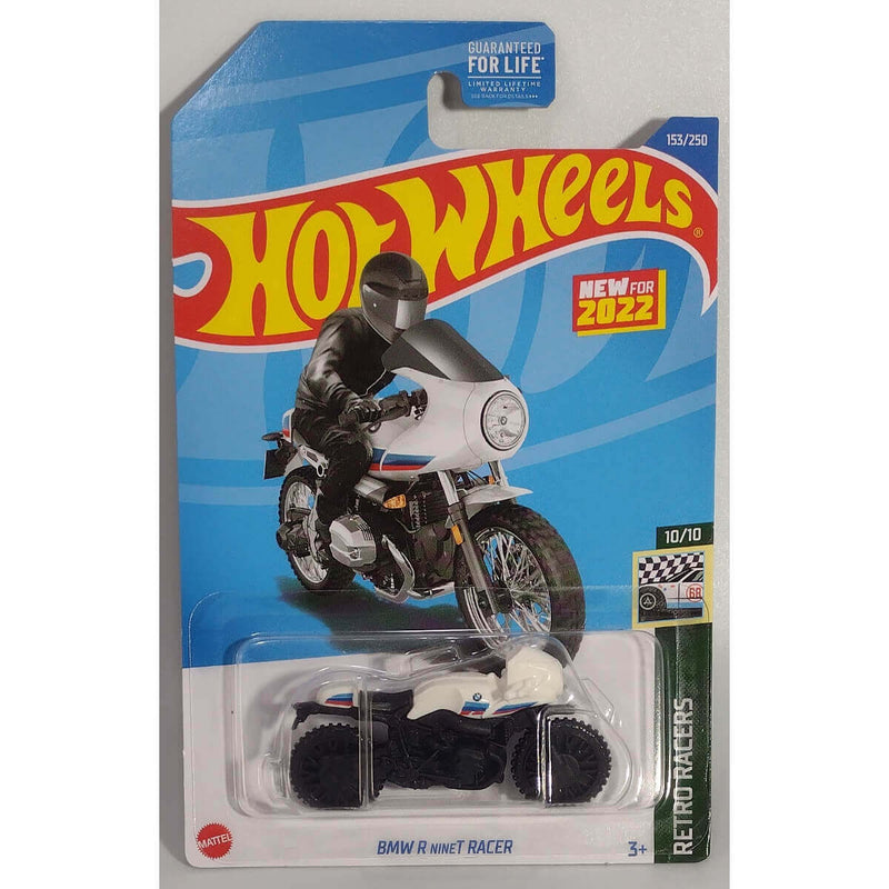 Hot Wheels 2022 Retro Racers Series Cars (US Card), BMW R Ninet Racer 10/10 153/250 HCT47