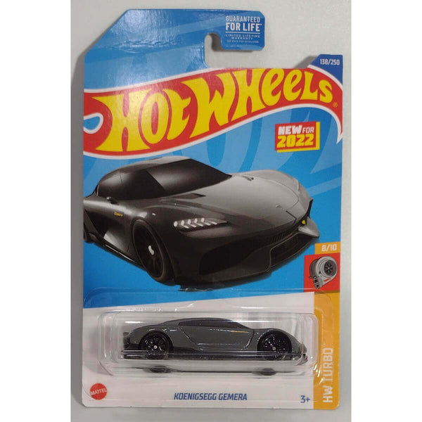 Hot Wheels 2022 Mainline HW Turbo Series Cars Koenigsegg Gemera 8/10 138/250 HCT01