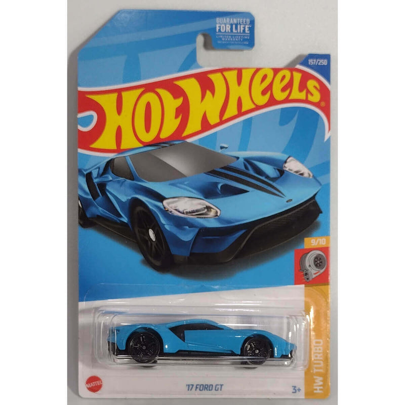 Hot Wheels 2022 Mainline HW Turbo Series Cars '17 Ford GT 9/10 157/250 HCW47