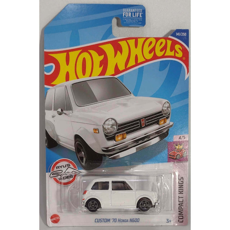 Hot Wheels 2022 Compact Kings Series Cars (US Card), Custom '70 Honda N600 4/5 141/250