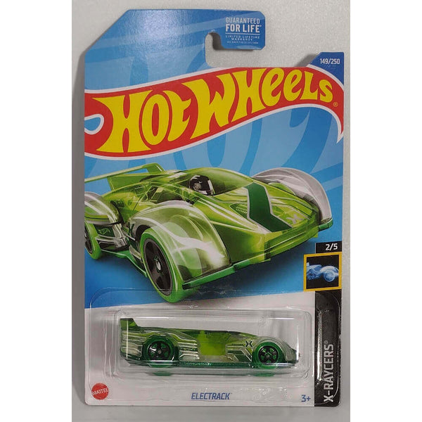 Hot Wheels 2022 Mainline X-Raycers Series Cars (US Card) Electrack 2/5 149/250 HCT52
