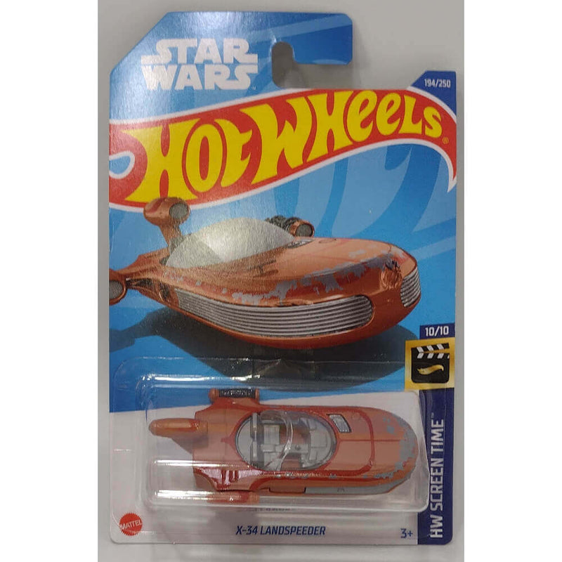 Hot Wheels Screentime 2022 Star Wars X-34 Landspeeder 10/10  194/250
