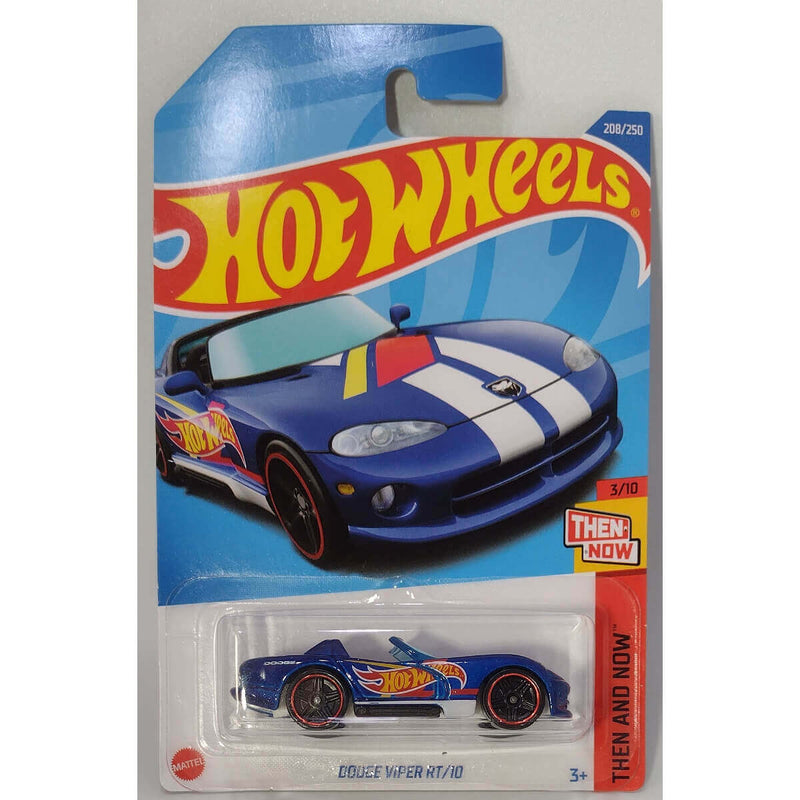 Hot Wheels 2022 Then and Now Series Cars Dodge Viper RT/10 3/10 208/250