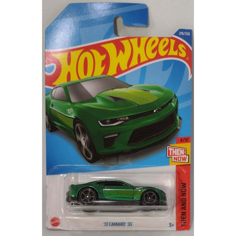 Hot Wheels 2022 Then and Now Series Cars '18 Camaro SS 4/10 219/250