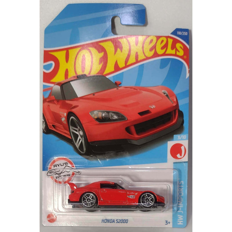 Hot Wheels 2022 HW J-Imports Series Cars Honda S2000 (Red) 3/10 118/250 HCX25