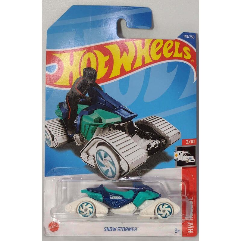 Hot Wheels 2022 HW Rescue Series Cars Snow Stormer 3/10 145/250 HCX47