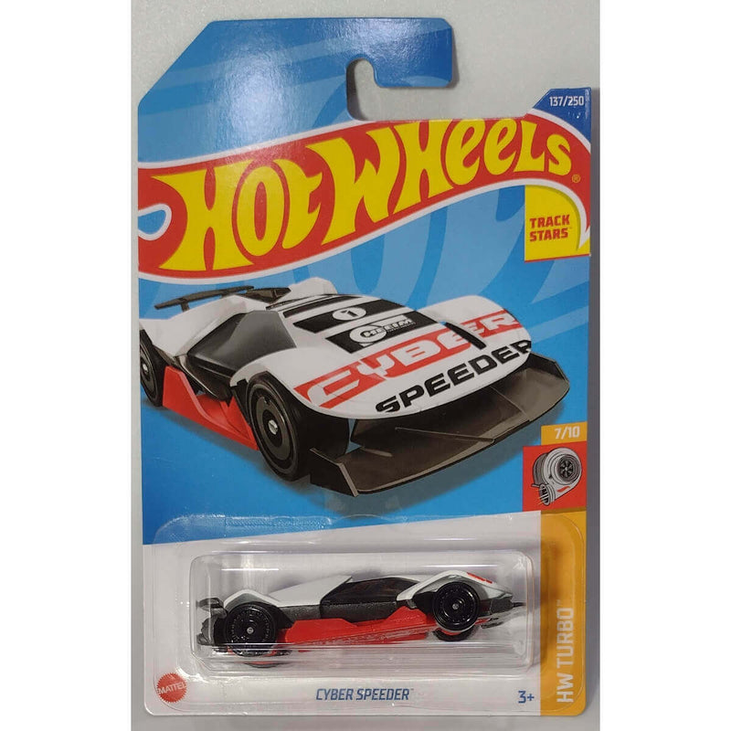 Hot Wheels 2022 HW Turbo Series Cars Cyber Speeder 7/10 137/250 HCX46