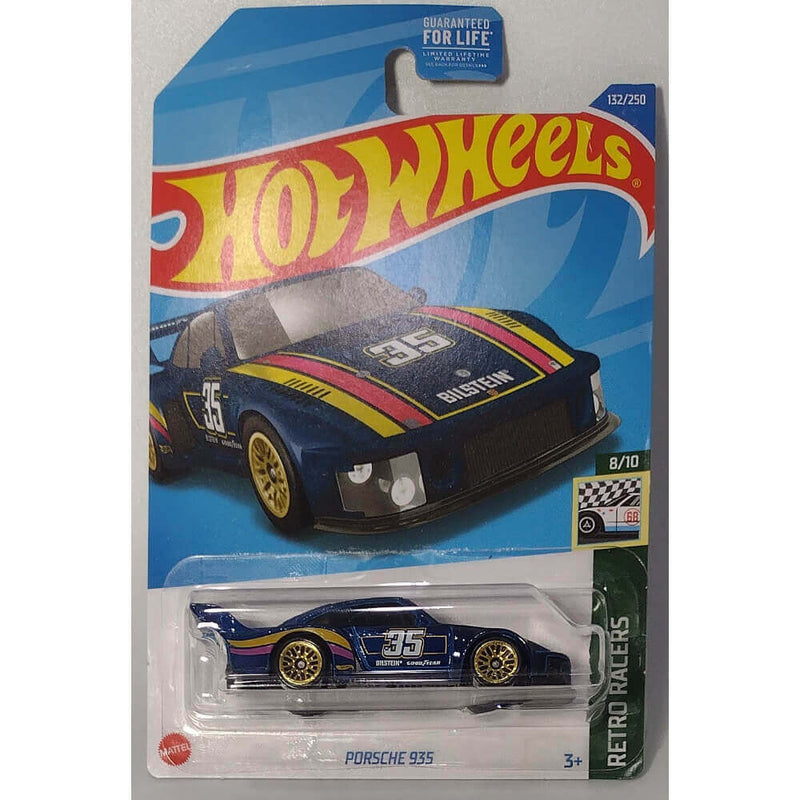 Hot Wheels 2022 Retro Racers Series Cars (US Card), Porsche 935 8/10 132/250 HCT96