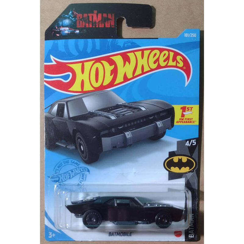 Hot Wheels 2021 Batman Batmobile 1st HW First Appearance (Glossy Black) 4/5 181/250 GTB53