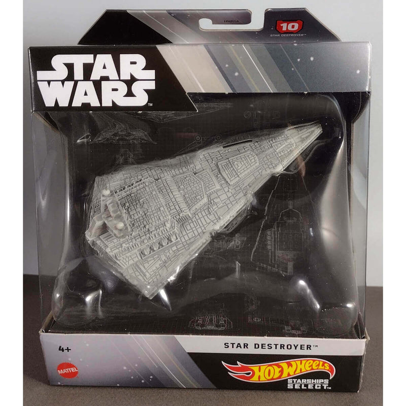 Hot Wheels 2022 Star Wars Starships Select 1:50 Scale Mix 3 Vehicles, Classic Star Destroyer