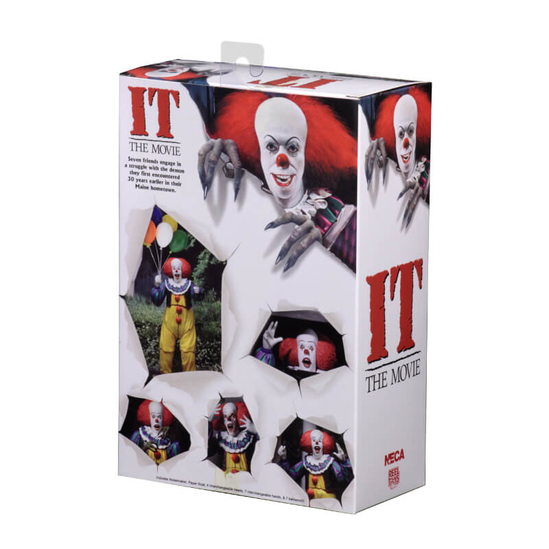 NECA IT Ultimate Pennywise (1990) 7” Scale Action Figure