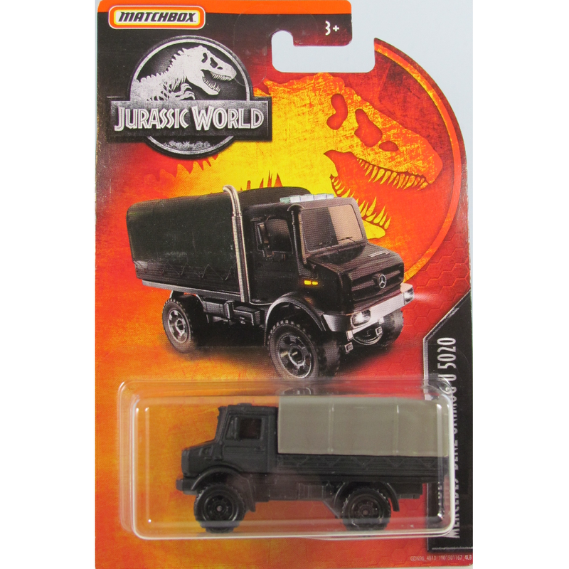 Mattel Matchbox Jurassic World Diecast Cars Mercedes-Benz Unimog U 5020