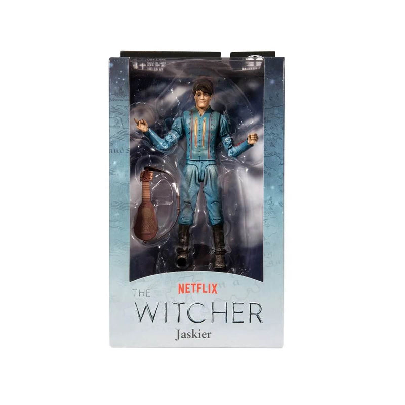 McFarlane Toys Witcher Netflix Wave 1 7-Inch Scale Action Figures, Jaskier front view