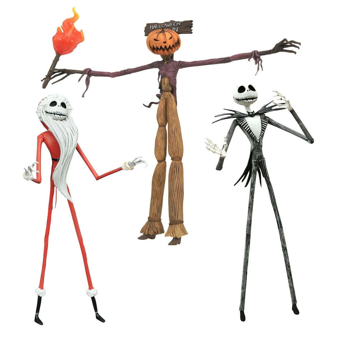 The Nightmare Before Christmas ULTIMATES! Set of 3 Figures