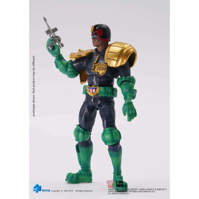 Hiya Toys Judge Dredd Judge Giant 1:18 Scale Exquisite Mini Action Figure - Previews Exclusive