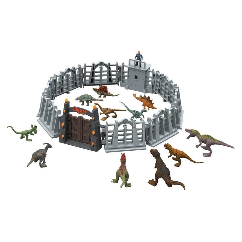 Mattel Jurassic World: Dominion Advent Calendar, contents set up