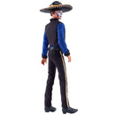 Barbie 2022 Ken Dia De Muertos Signature Black Label Collectible Doll, full height view from side