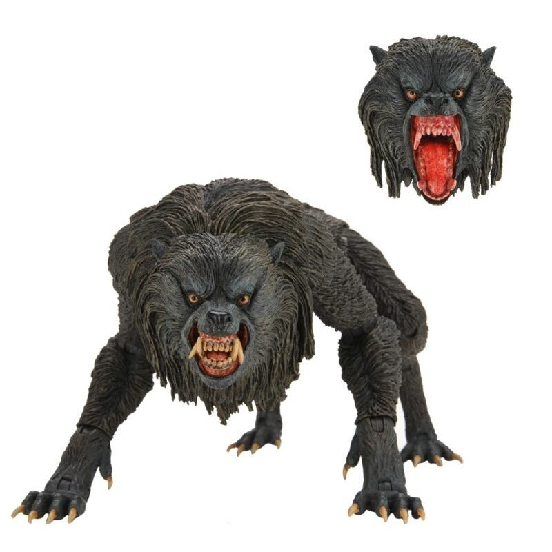 Kessler Werewolf Figure, front view with alternate head.