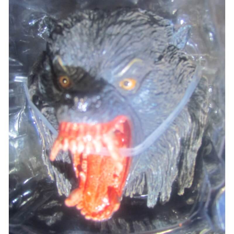 Kessler Werewolf Figure Packaging, Alternate Head closeup.