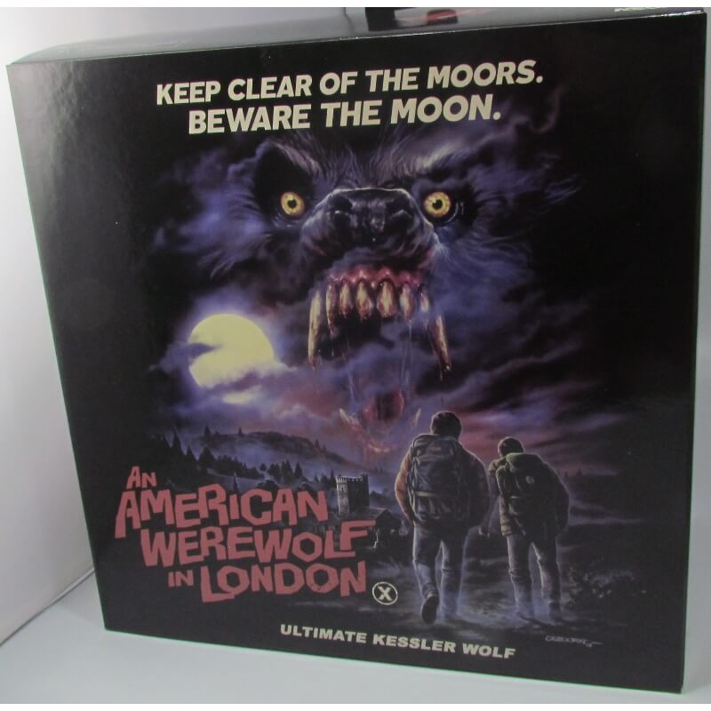 Kessler Werewolf Figure Packaging, Front.