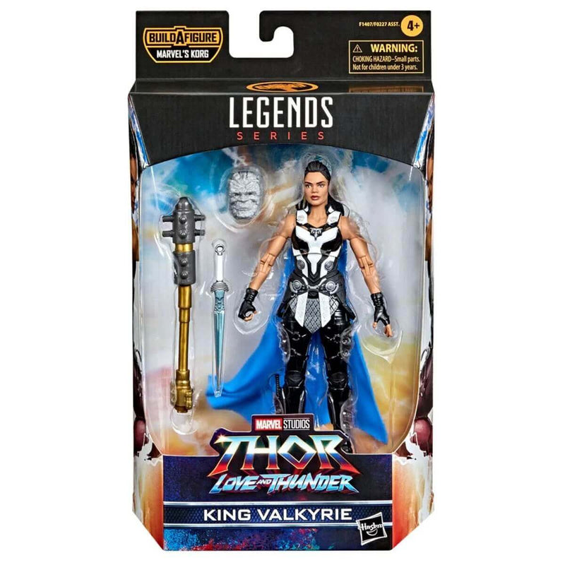 Thor Love and Thunder Marvel Legends Action Figures, King Valkyrie