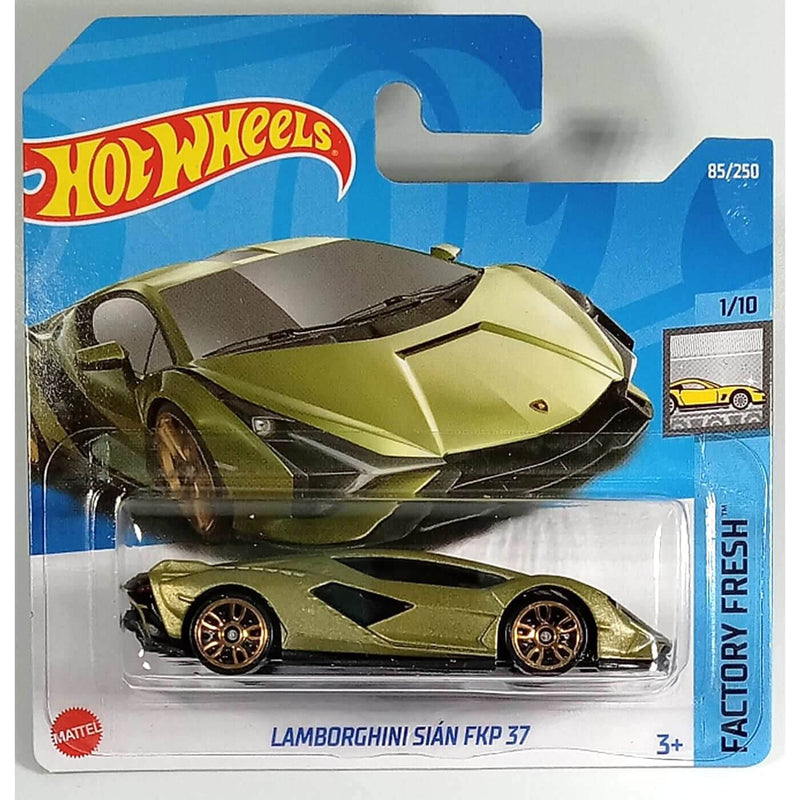 Hot Wheels 2022 Mainline Factory Fresh Series Cars (Short Card)  Lamborghini Sian FKP 37 1/10 85/250