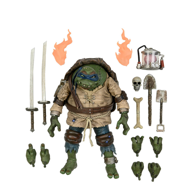 NECA Ultimate Leonardo as The Hunchback, Universal Monsters x Teenage Mutant Ninja Turtles 7-Inch Scale Action Figure