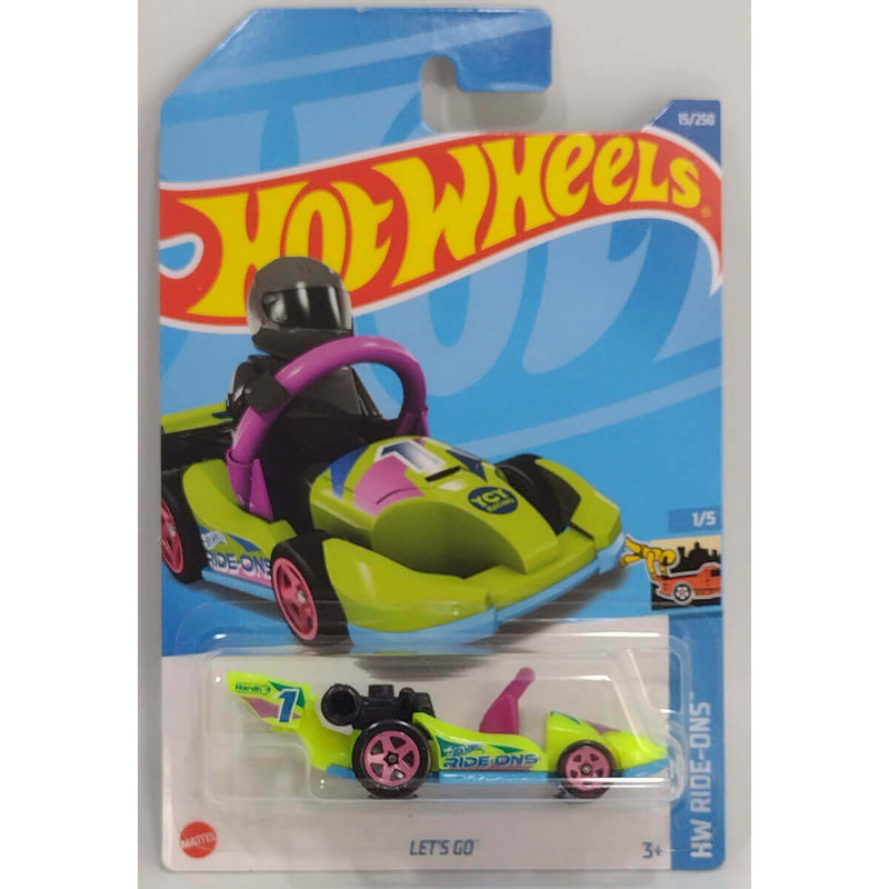 Hot Wheels Ride-ons 2022  Let's Go 1/5 15/250