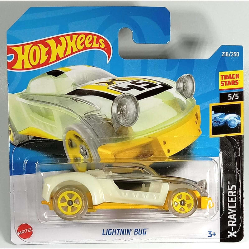 Hot Wheels 2022 Mainline X-Raycers Series Cars (Short Card) Lightnin' Bug Track Stars 