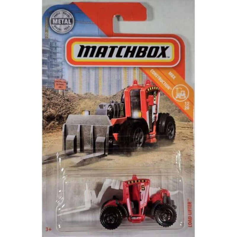 Mattel Matchbox Collection Cars MBX Load Lifter Construction Vehicle 12/20
