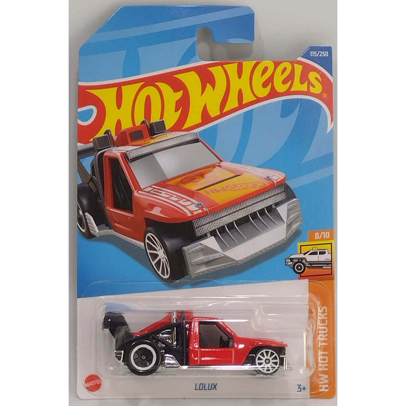 Hot Wheels 2022 HW Hot Trucks Series Cars Lolux (Red) 8/10 115/250 HCT33