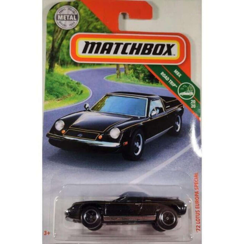Mattel Matchbox Collection Cars MBX '72 Lotus Europa Special Road Trip Vehicle 20/20