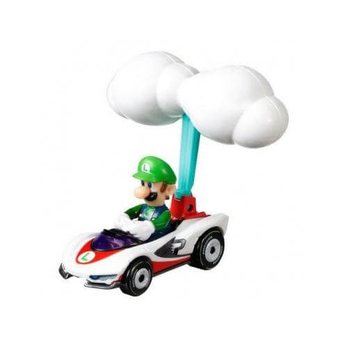Mario Kart Hot Wheels Gliders Vehicle 2021 Luigi Glider