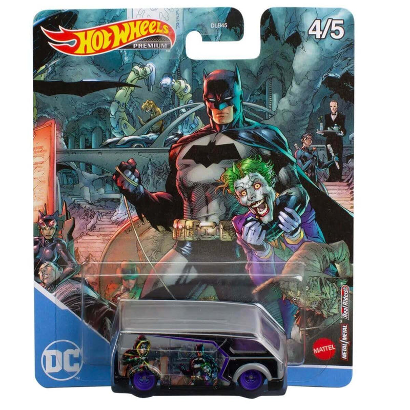  Hot Wheels Premium Pop Culture 2022 Batman Mix 2 Vehicles 4/5 MBK Van