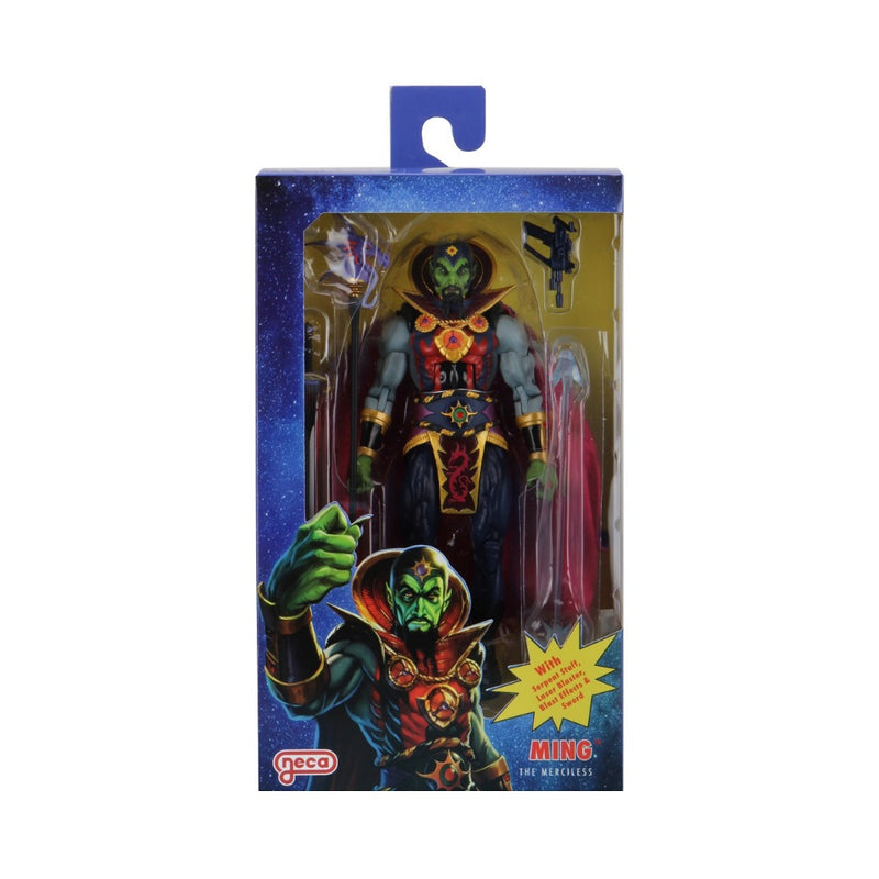 NECA King Features Defenders of the Earth Series 1 7 Inch Scale Action Figures, Ming Package Front
