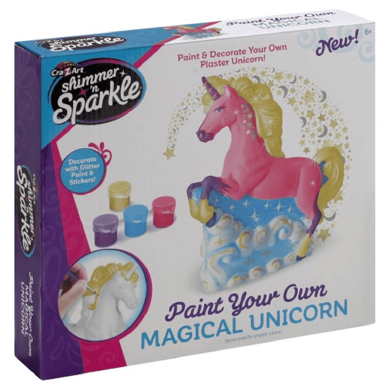 Cra-Z-Art Paint N' Decorate Your Own Plaster Unicorn