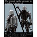 Bandai Star Wars: The Mandalorian Mandalorian Beskar Armor 1:12 Scale Model Kit