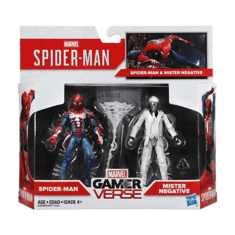 Hasbro Marvel Gamer Verse 2 Pack Spider-Man and Mister Negative