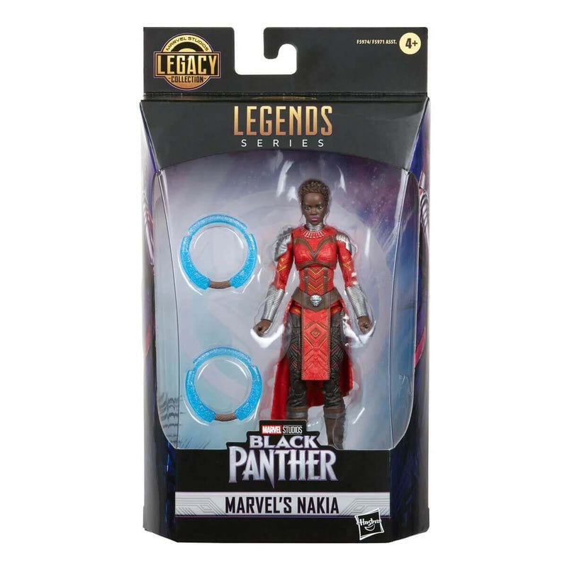 Hasbro Black Panther Marvel Legends Legacy Collection 6-Inch Action Figures, Marvel's Nakia Box FrontBox Front