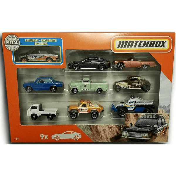 Matchbox 2020 9-Piece Gift Pack #GKR52 with Exclusive Car!